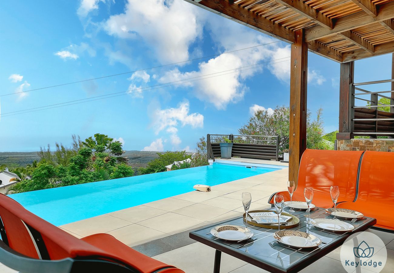 House in LES AVIRONS - Balcons du Sud, Villa Perle de l’Océan - Infinity pool with a sea view - Les Avirons