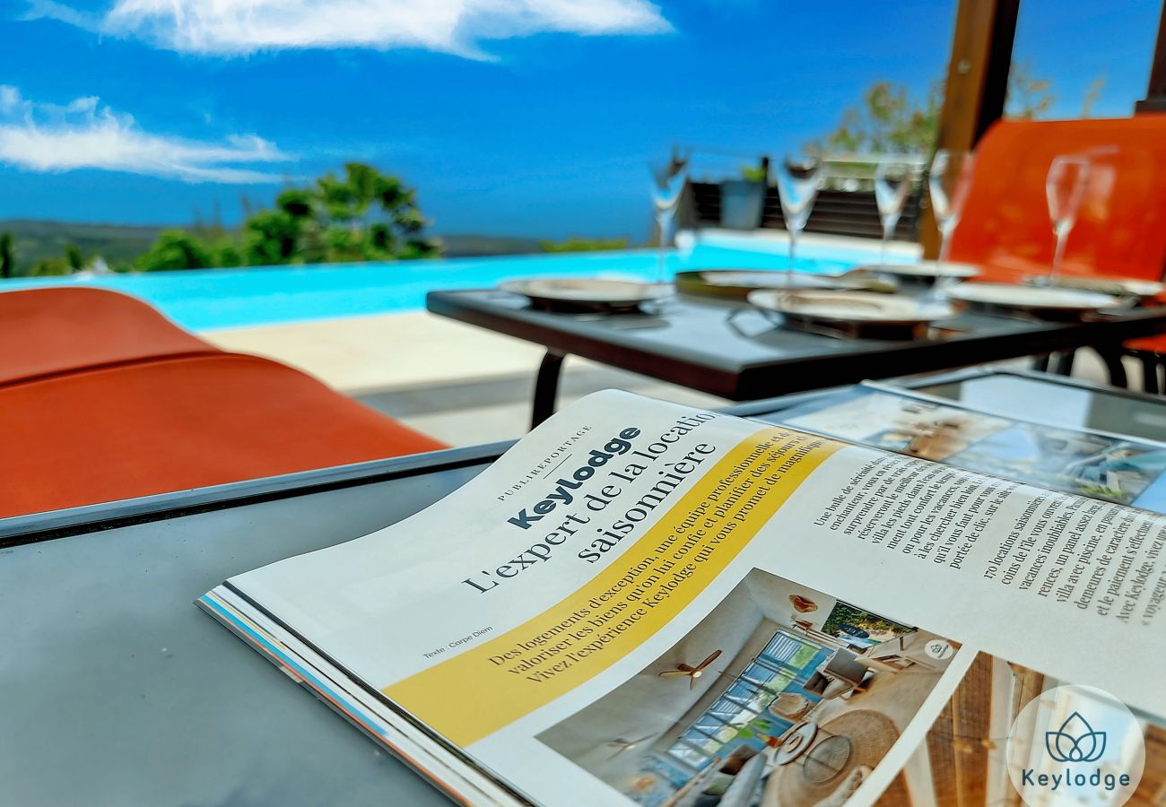 House in LES AVIRONS - Balcons du Sud, Villa Perle de l’Océan - Infinity pool with a sea view - Les Avirons