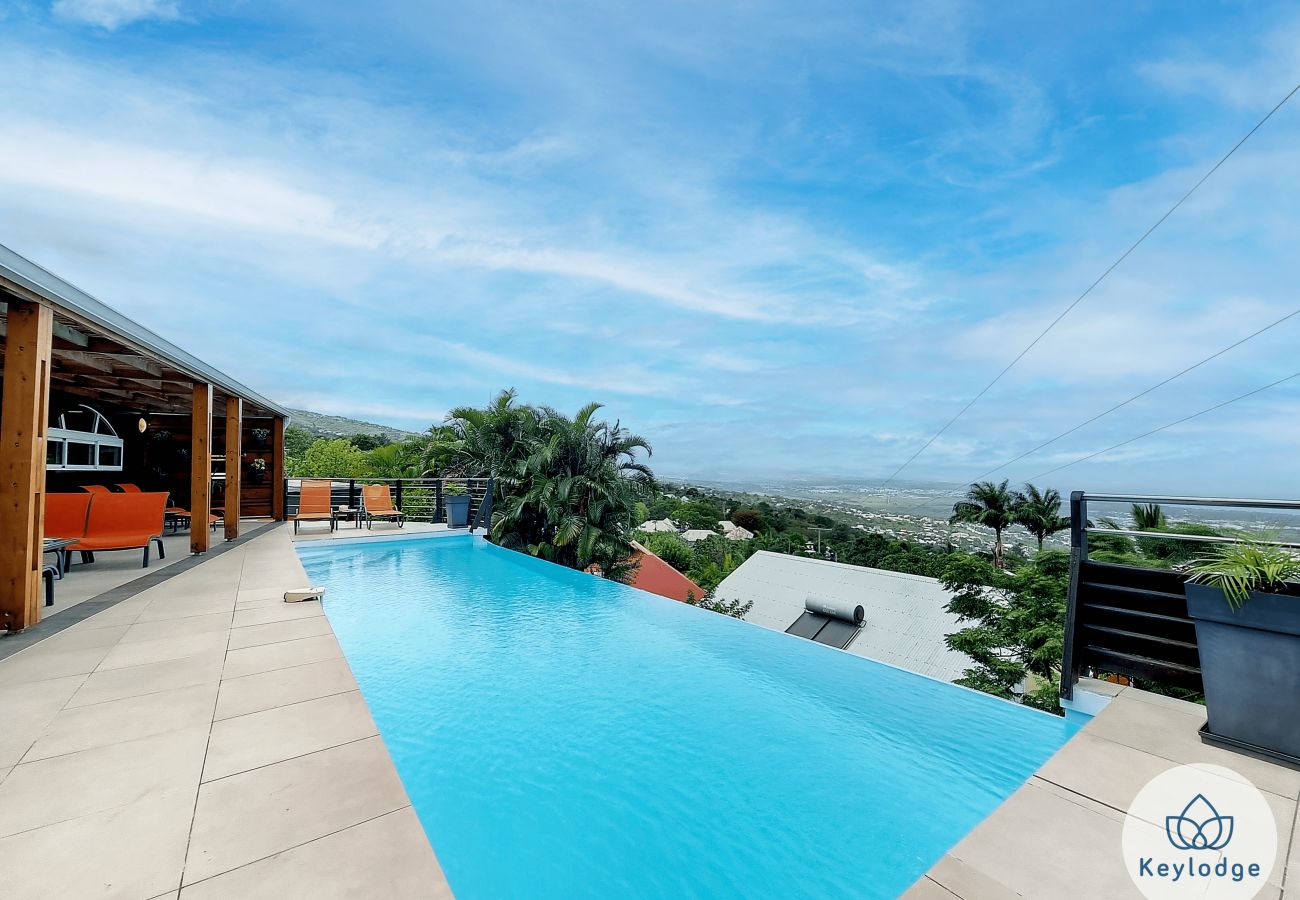 House in LES AVIRONS - Balcons du Sud, Villa Perle de l’Océan - Infinity pool with a sea view - Les Avirons