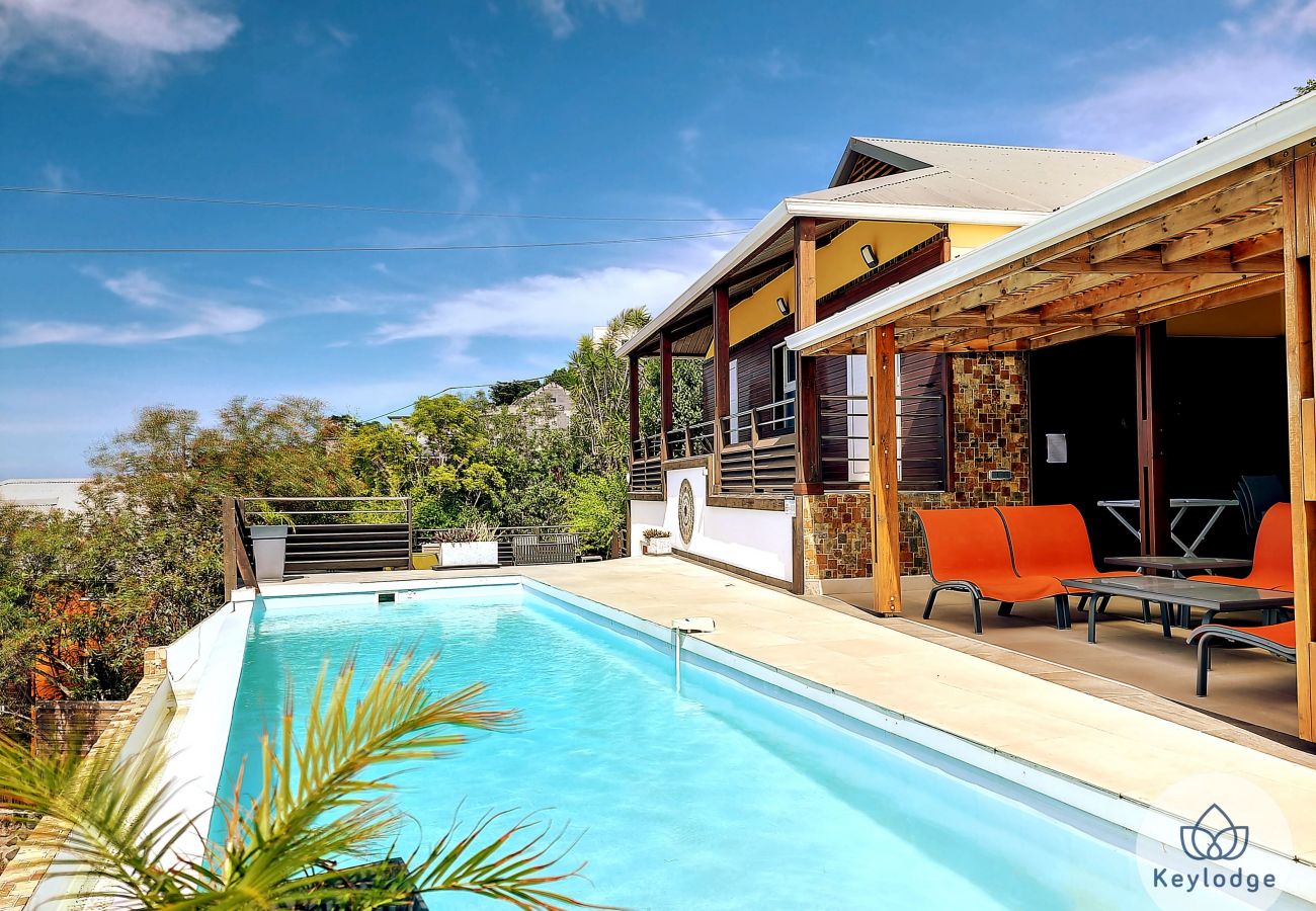 House in LES AVIRONS - Balcons du Sud, Villa Perle de l’Océan - Infinity pool with a sea view - Les Avirons