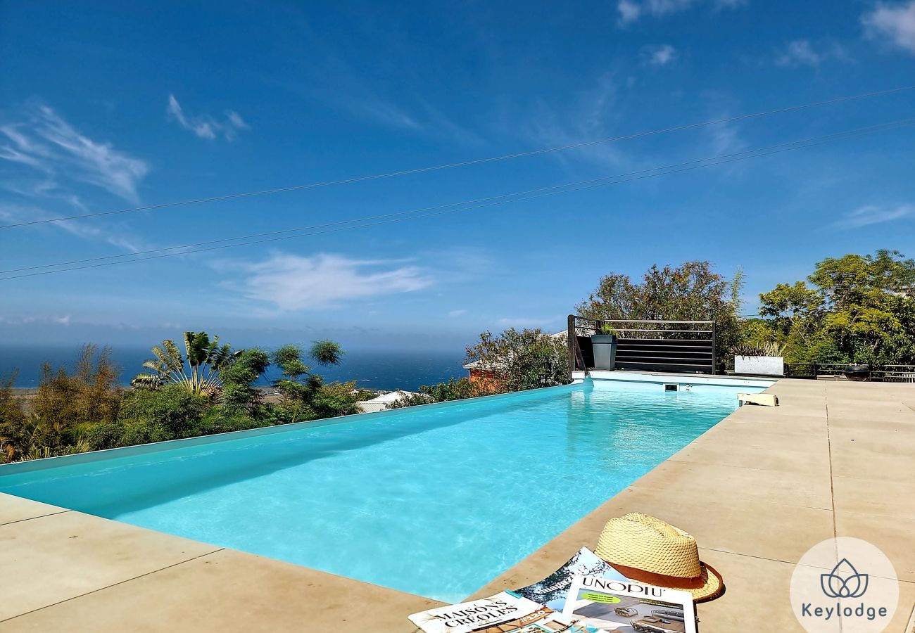 House in LES AVIRONS - Balcons du Sud, Villa Perle de l’Océan - Infinity pool with a sea view - Les Avirons