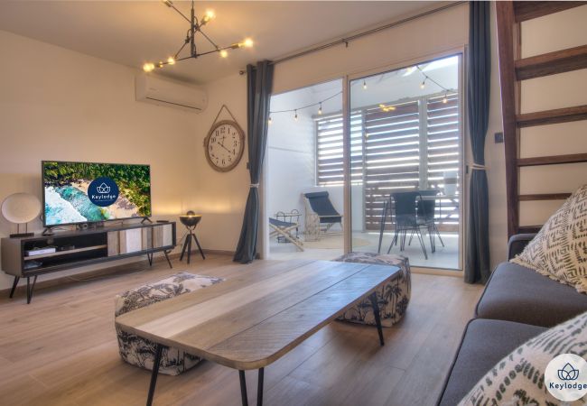  à Saint-Gilles les Bains - Duplex T2 - Petit Duc - 44 m2 – terrasse - St-Gilles les Bains