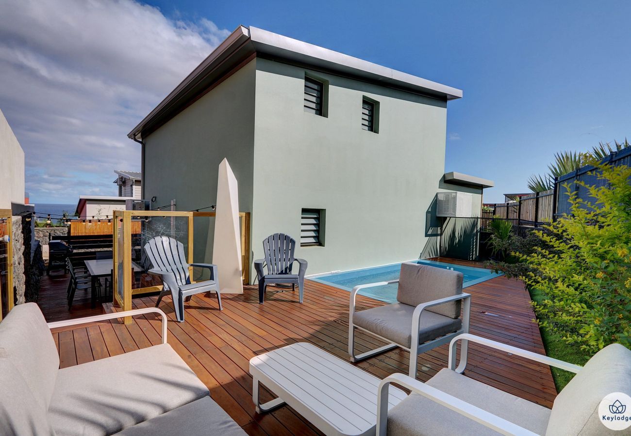 Maison à Saint-Leu - Villa du Toucan Bleu**** – Piscine – Lagon de St-leu