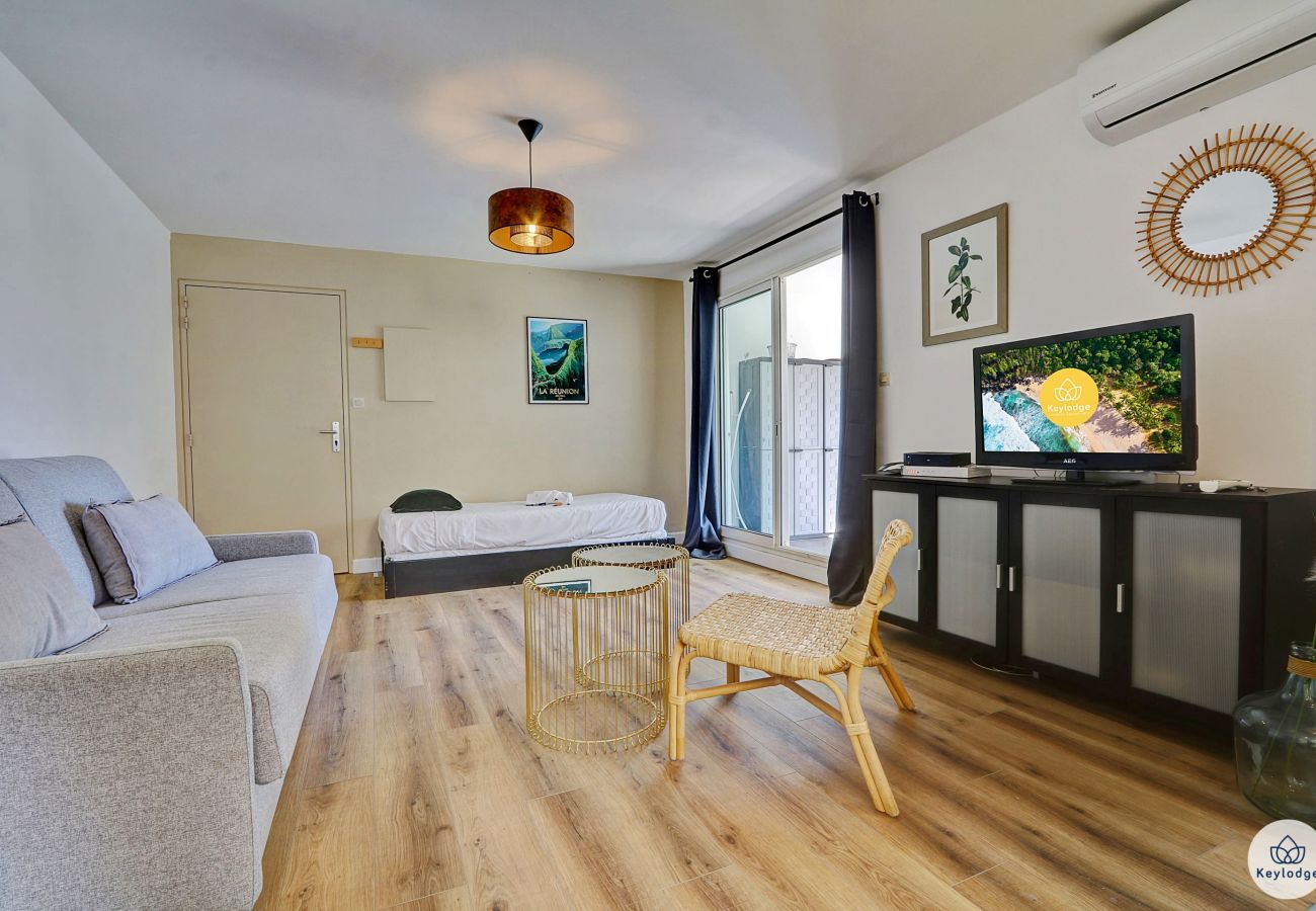 Appartement à Saint-Gilles les Bains - T2 – Le Veloutiers 1 – Pieds dans l'eau - La Saline-les-Bains