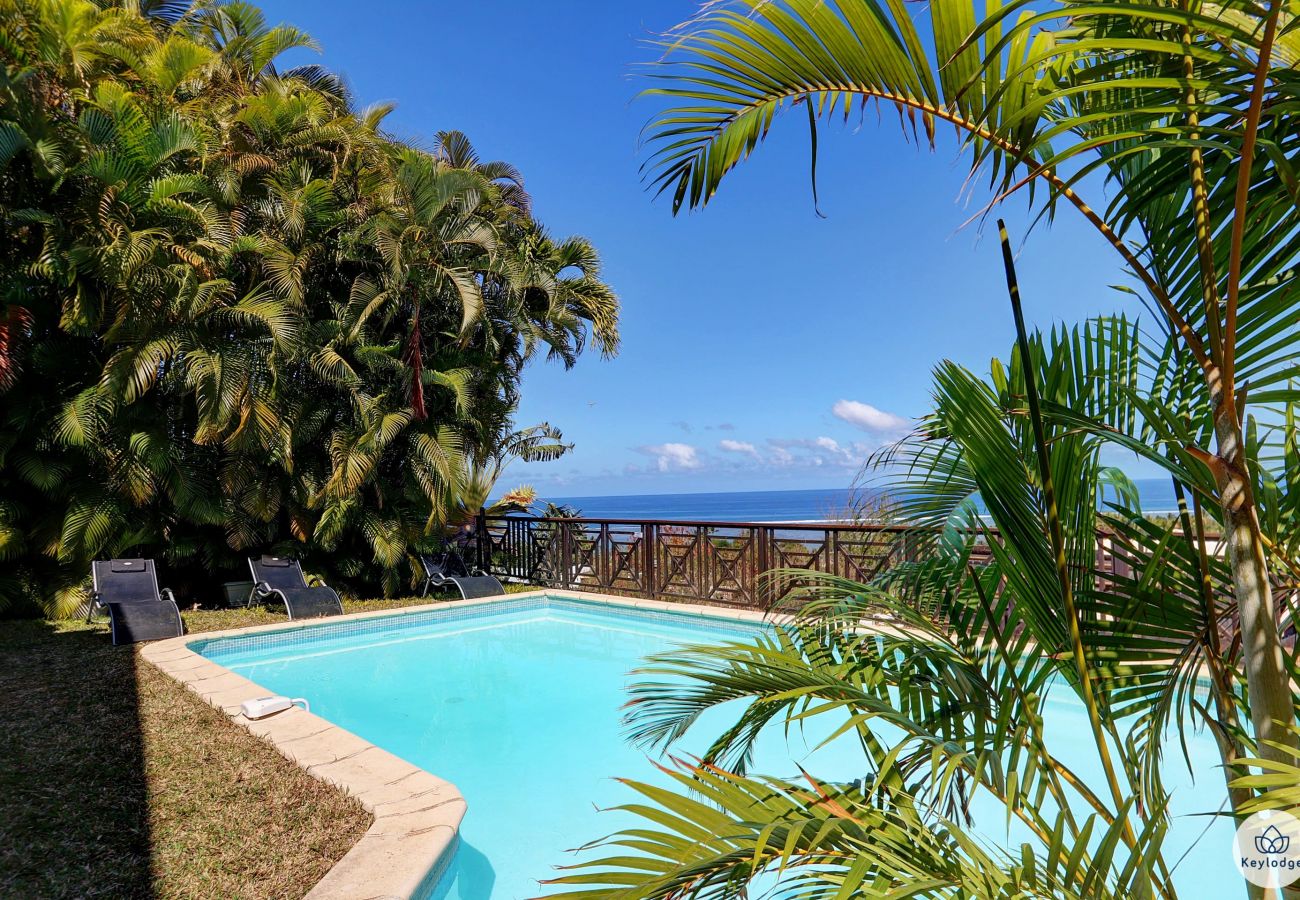 Villa à Saint-Gilles les Bains - Villa Horizon Lagon**** – Piscine chauffée – Vue Mer -  La Saline Les Bains