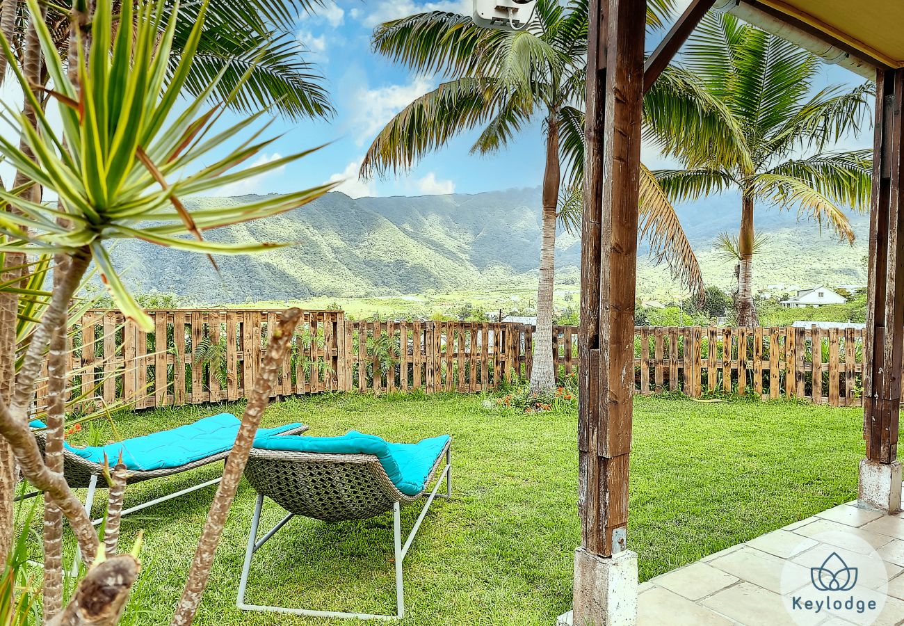 Bungalow à SAINT-LOUIS - Jardin de Montplaisir - Yucca – Bungalow 25m² avec vue sur la montagne – Saint-Louis