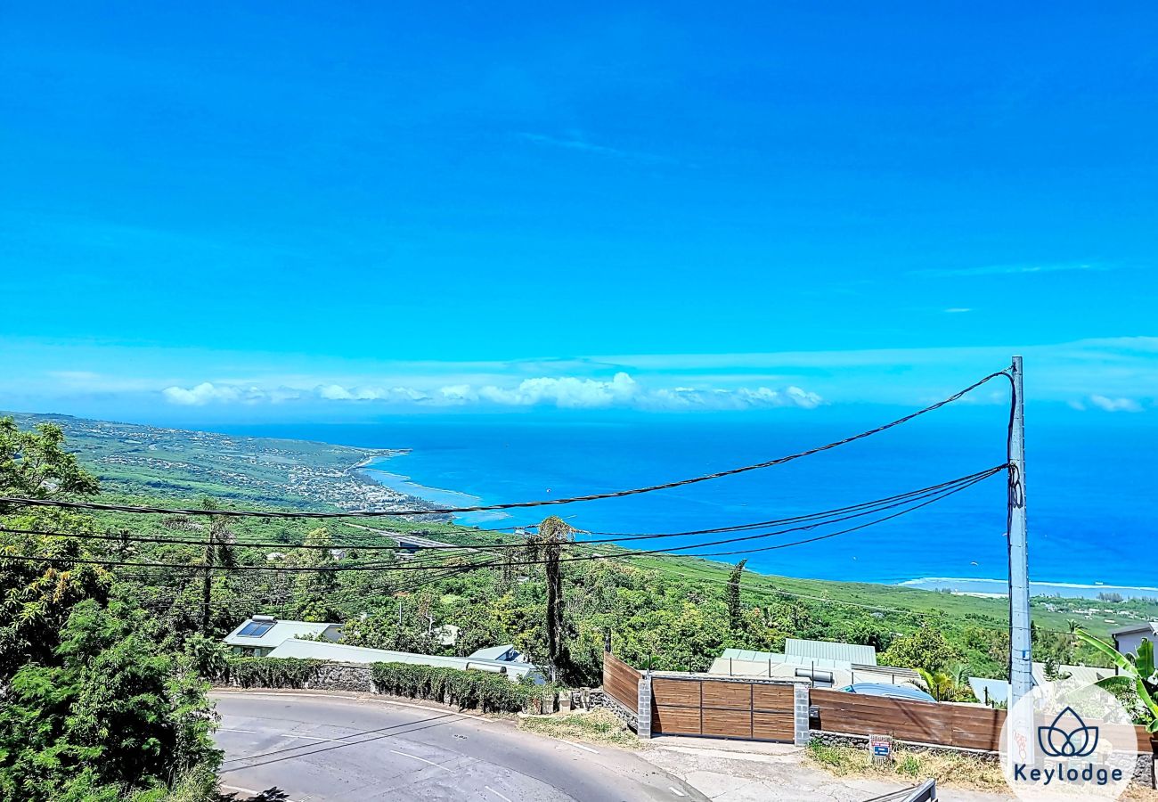 Maison à Saint-Leu - Villa Bleu Camaïeu**** – avec piscine chauffée et vue mer – Saint-Leu