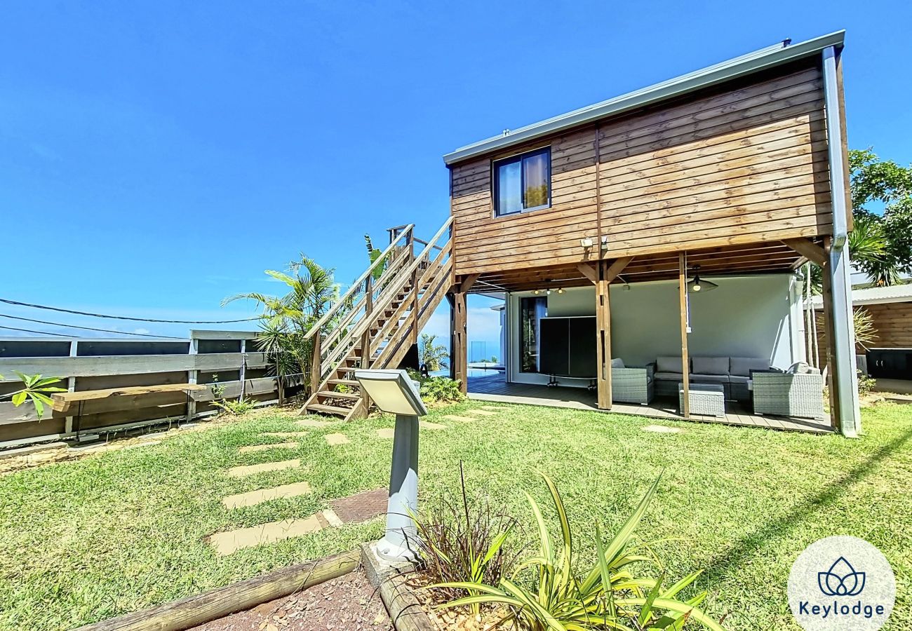 Maison à Saint-Leu - Villa Bleu Camaïeu**** – avec piscine chauffée et vue mer – Saint-Leu